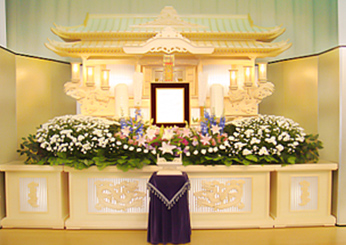 日本ライン 白木祭壇